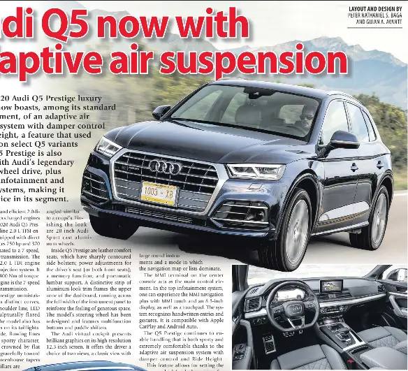 Audi Q5 Now With Adaptive Air Suspension Pressreader