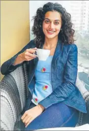  ?? DEEP SAXENA/HT ?? Taapsee Pannu