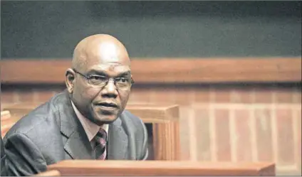 ??  ?? Linked: Ex-spy boss Richard Mdluli (above) and Khomotso Phahlane (left) are said to have worked on a covert scheme.