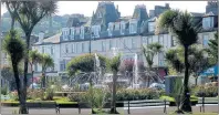  ??  ?? VIEWPOINT: Rothesay is renowned for its picturesqu­e promenade.