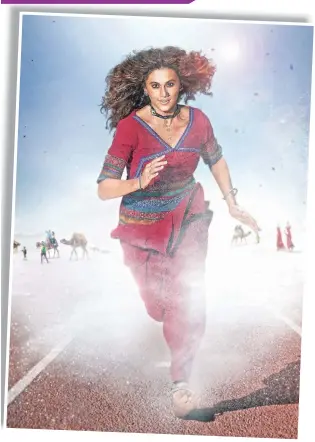  ?? ?? Taapsee Pannu in Rashmi Rocket.