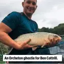  ??  ?? An Orcheton ghostie for Ben Cottrill.