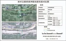  ??  ?? 图7河北邢台农村公路­桥梁洪灾损毁影像图