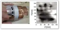  ??  ?? Terahertz waves used to ‘see’ through the body