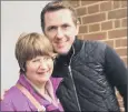  ??  ?? Cathy Wood with jockey Sir AP McCoy at Lambourn Open Day, 2018