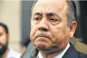  ?? Jerry Lara / San Antonio Express-News ?? A federal jury convicted state Sen. Carlos Uresti, D-San Antonio, of 11 felony charges in February.