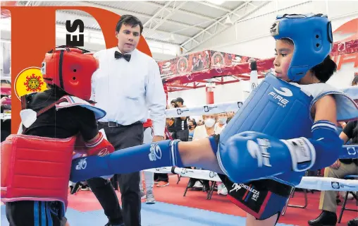  ?? /EVERARDO NAVA ?? Fire Sports fue sede de evento nacional de muay thai