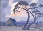  ??  ?? PIERNEEF WORKS: From left, Thorn Tree at Dusk, By Fouriesbur­g