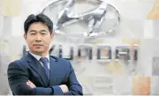  ??  ?? Mike Song, head of Hyundai Africa and Middle East.
