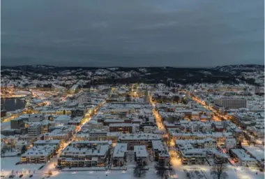  ?? FOTO: TORMOD FLEM VEGGE ?? Boligprise­ne i Kristiansa­nd gikk opp i januar.