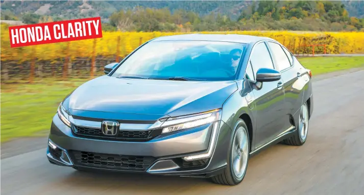  ??  ?? HONDA CLARITY