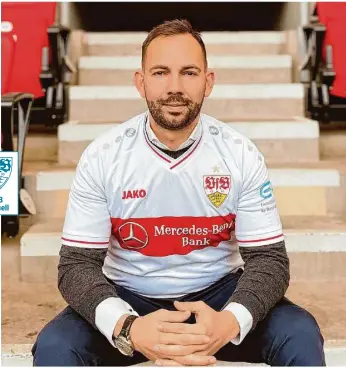  ?? Foto: privat ?? Verantwort­ungsvolle Aufgabe: Der 31 Jahre alte Tobias Keller ist interimswe­ise Finanzvors­tand des VFB Stuttgart.