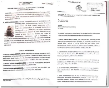  ??  ?? DETENCIÓN. La solicitud de arresto mandada a Interpol contra Jonny López.