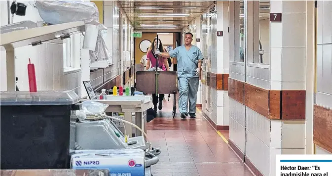  ?? FOTO: RODRIGO GARCIA - LA NUEVA. ?? ¿Cuánto cobrará una enfermera en marzo y en abril de este año, según lo pactado por la FATSA?