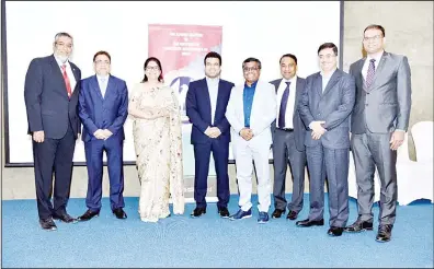  ??  ?? Executive Committee (from left to right), C.A. Kaizar Shakir, C.A. Saibal Basu, C.A. Ritu Sharma, C.A. Noel Cherian, C.A. Sai Devata, C.A.
Deepak Bindal, C.A. Altaf Kasmani and C.A. Rabin Gonsalves.