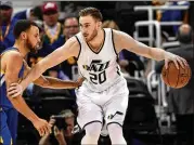  ?? GETTY IMAGES ?? Seven-year veteran Gordon Hayward was selected for the All-Star Game for the first time last season, averaging a career-high 21.9 points and 5.4 rebounds.