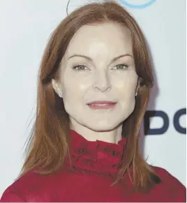  ?? AP FILE PHOTO ?? Marlboro’s own Marcia Cross is on the mend, recovering from cancer. The actress made the reveal on Instagram.