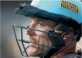  ?? GETTY IMAGES ?? Brendon McCullum was left frustrated by his Brisbane Heat’s loss to Hobart in their latest Big Bash League match.