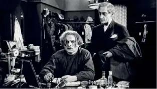  ??  ?? Le Dr Mabuse du film de Fritz Lang (ci-dessus) est une incarnatio­n du mal absolu. Psychanaly­ste, il préfigure le sociopathe Hannibal Lecter du « Silence des agneaux ».