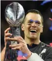  ?? Foto: AFP/Timothy A. Clary ?? Zum fünften Mal den Super Bowl gewonnen: Quarterbac­k Tom Brady