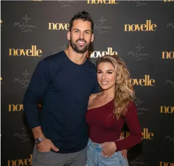  ?? PHOTOS COURTESY OF MOHEGAN SUN ?? Country music star Jessie James Decker and former NFL player husband Eric Decker hosted a Kittenish brunch for fans at novelle at Mohegan Sun.