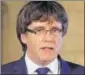  ?? REUTERS ?? Carles Puigdemont