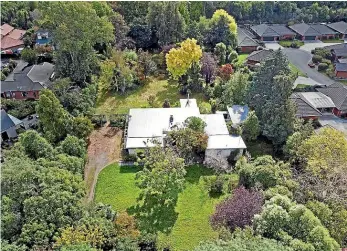  ?? ?? Bordering on Matawai Park, the Archer property of 8088sqm is at 44 South Belt, Rangiora.