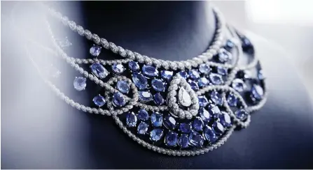  ?? CHANEL FINE JEWELRY PHOTO ?? The “Turquoise Waters” necklace from the “Flying Cloud” High Jewelry collection.