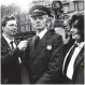  ??  ?? Actor Frank Wylie launches the new Postman’s Uniform at Glasgow Post Office HQ in 1990,