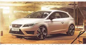  ??  ?? Seat Leon Cupra 290: Topmodell der Baureihe, als Drei-, Fünftürer und Kombi