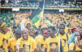  ??  ?? Passé: The ANC presidenti­al candidates are outdated and have no bold visions for fixing the country, the writer says. Photo: Delwyn Verasamy