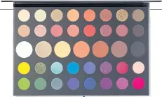  ??  ?? The James Charles eyeshadow palette, one of many influencer-branded cosmetic products on the market.