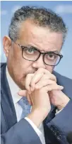  ?? ARCHIVO ?? El director de la OMS, Tedros Adhanom.