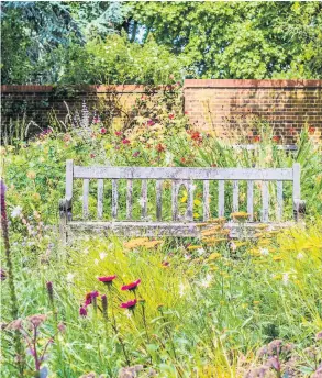  ??  ?? Fitting tribute You could install a bench at a spot your loved one enjoyed visiting