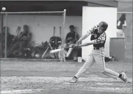  ?? File photo by Ernest A. Brown ?? Upper Deck’s Sean Doris, of Lincoln, threw a no-hitter in Game 1 of his team’s best-of-three series with R&R. Upper Deck finished off the sweep Friday night.