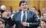  ?? ADRIAN WYLD THE CANADIAN PRESS ?? Federal minister Dominic LeBlanc says Premier Doug Ford is acting like a part-time Opposition leader in Ottawa.