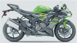  ??  ?? Kawasaki Ninja ZX-6R