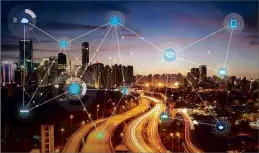  ??  ?? BELOW Smart cities have a lot in common with the cloud – or do they?