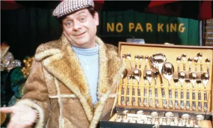  ?? Photograph: Moviestore Collection/Alamy ?? If you can flannel like Del Boy, you’re going places.