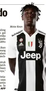  ??  ?? Moise Kean