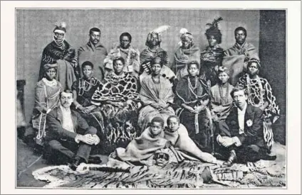  ?? Photo: Universal History Archive/universal Images Group/getty Images ?? Subverting cultural imperialis­m: The African Choir, comprising choristers from the Eastern Cape, toured Britain in 1891.