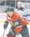  ?? JASON MALLOY ?? Halifax Mooseheads winger Zachary L’heureux is ranked as a potential first-round pick for this weekend’s NHL draft.