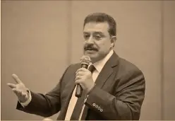 ?? Foto: notimex ?? Carlos Lomelí Bolaños, empresario farmacéuti­co y delegado del gobierno
federal en Jalisco.