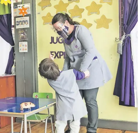  ??  ?? En Valdivia hubo jardines infantiles que regresaron a clases en agosto pasado.