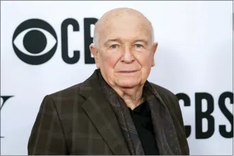  ?? PHOTO BY CHARLES SYKES — INVISION — AP, FILE ?? This May 1, 2019file photo shows playwright Terrence McNally at the 73rd annual Tony Awards “Meet the Nominees” press day in New York.