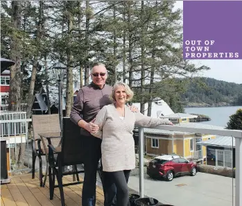  ?? SPIRIT BAY ?? Jim and Mary Quinn bought a home at Spirit Bay. “All our boxes were ticked,” says Jim.