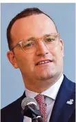  ?? FOTO: PEDERSEN/DPA ?? Steht für konservati­ve Erneuerung: Jens Spahn.