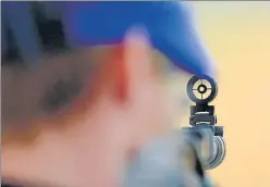  ?? GETTY ?? Dry training is about following the entire process as in a competitio­n, minus the actual shooting. Shooters presume a target and squeeze the trigger.