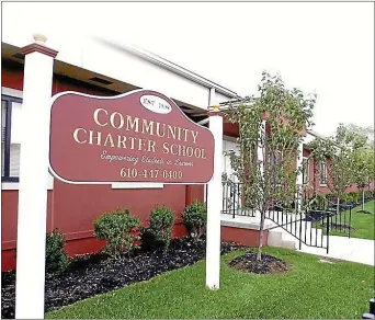  ?? MEDIANEWS GROUP FILE PHOTO ?? The Chester Community Charter School.