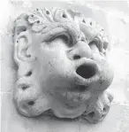  ??  ?? “Sometimes history can also become the present,” says Angus Brown of Longforgan. “I was photograph­ing Old Dubrovnik recently and found four god-like faces on the Church of St Blaise, the patron saint of Dubrovnik. Would your readers agree that I had...